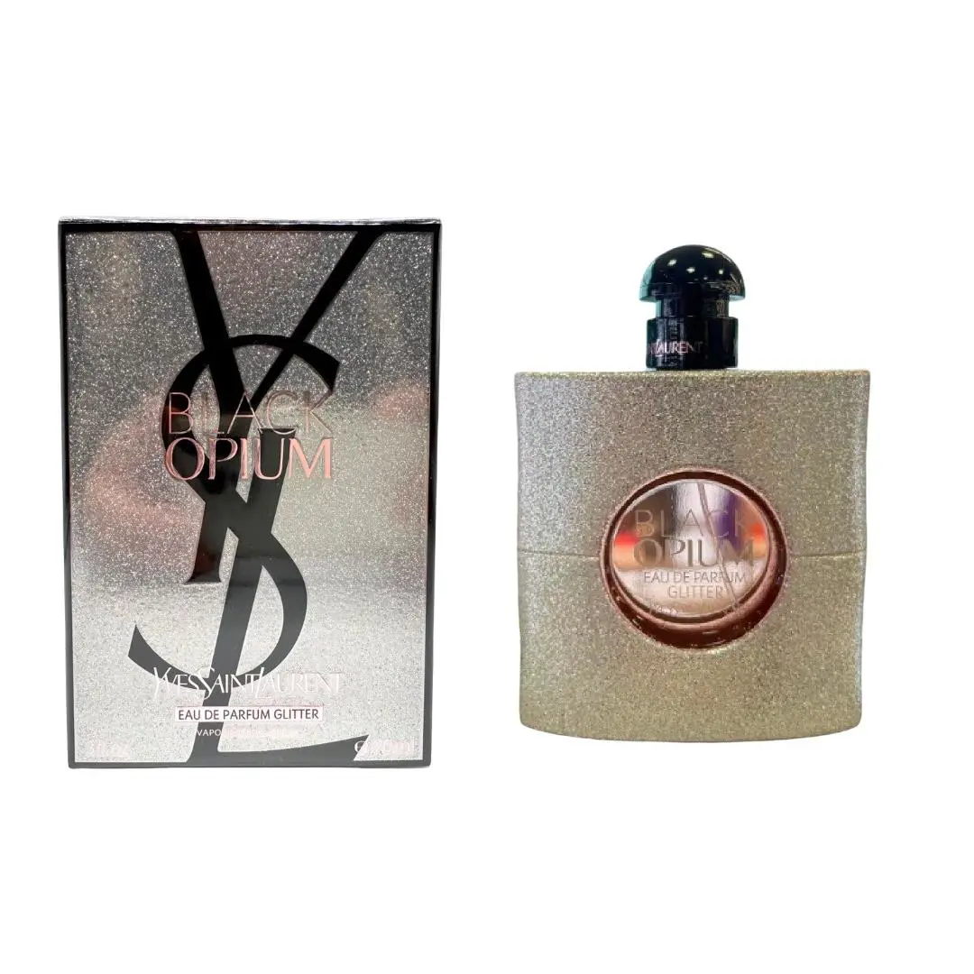 Ysl Black Opium by Yves Saint Laurent 3.0 oz Edp Glitter Spray For Women