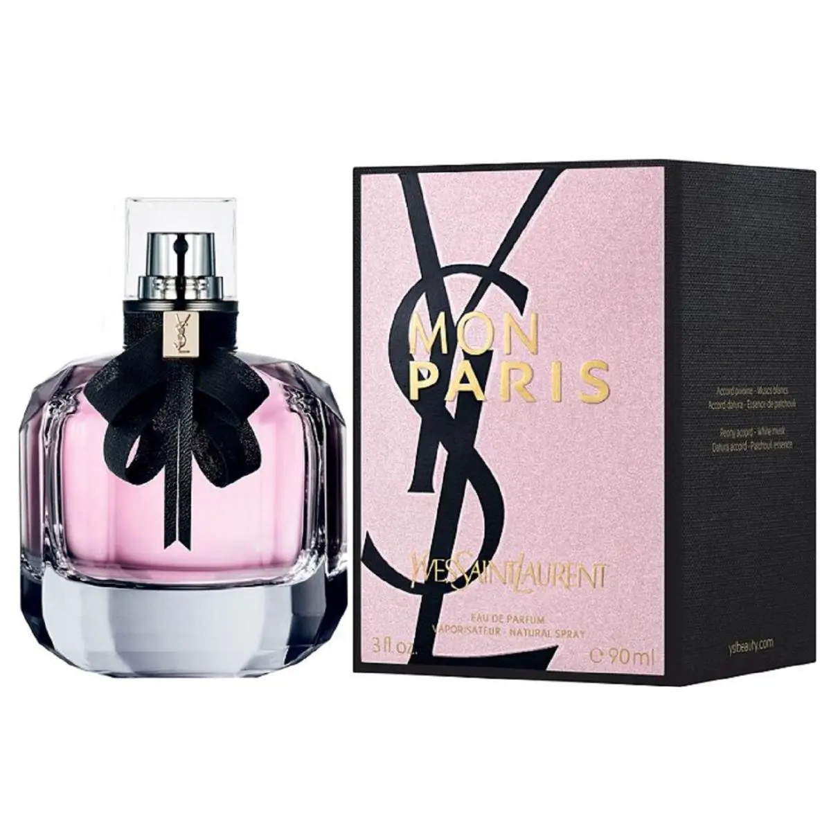 Ysl Mon Paris Yves Saint Laurent 3.0 oz / 90 ml Eau De Parfum Women Perfume
