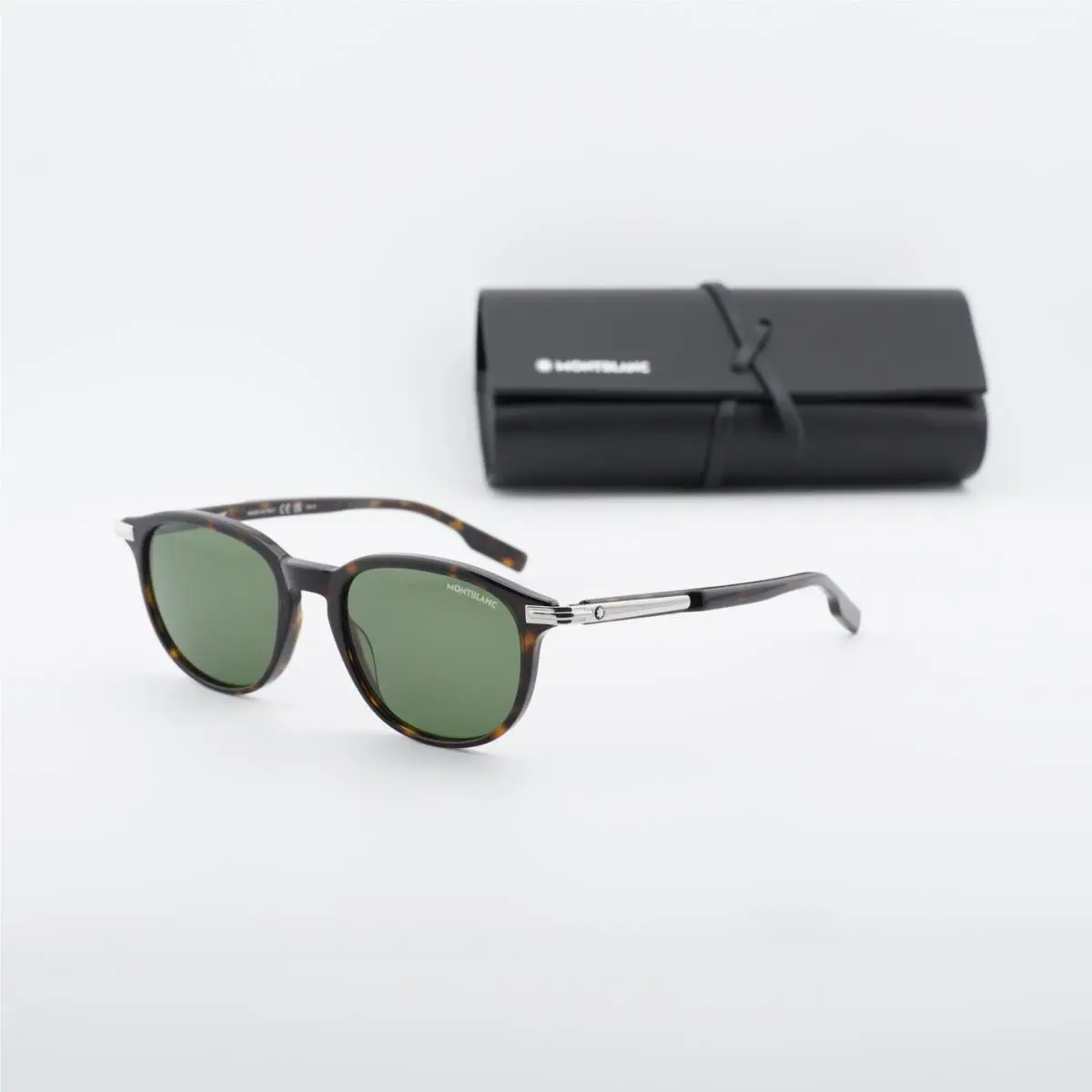 Montblanc MB0276S 002 Havana/green 52-19-145 Sunglasses