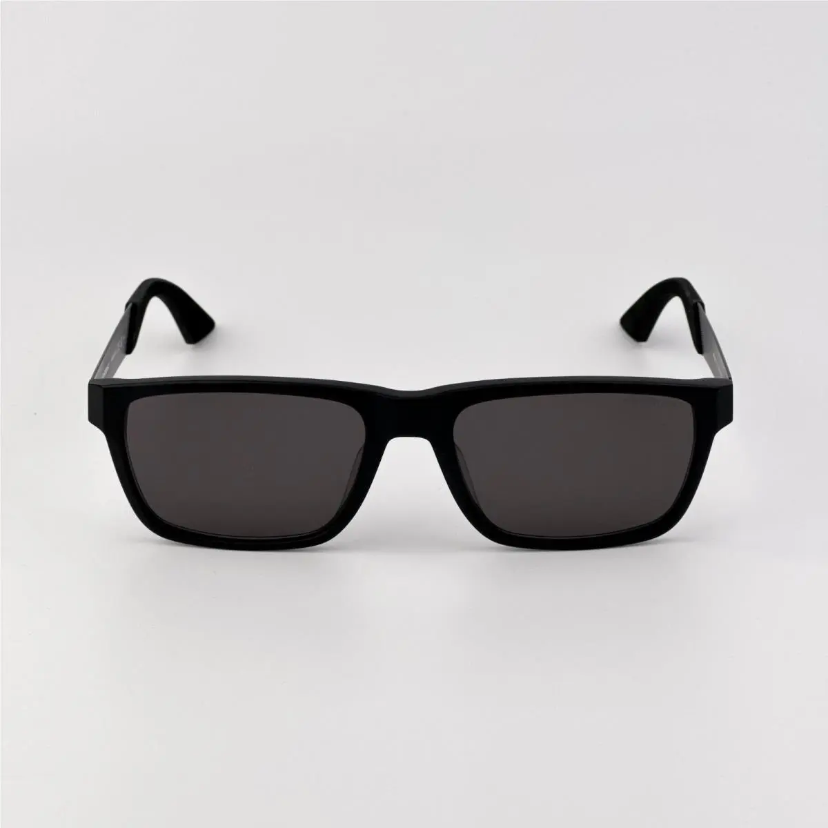 Montblanc Men Sunglasses Matte Black Grey Rectangle MB0299S 005