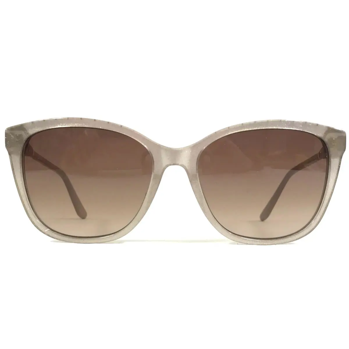 Juicy Couture Sunglasses JU635/G/S Dxqha Beige Glitter w/ Brown Gradient Lenses