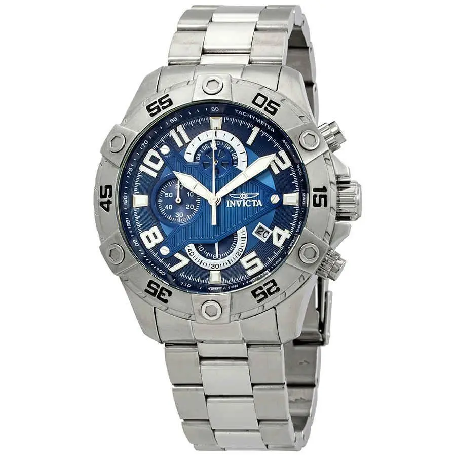 Invicta S1 Rally Chronograph Blue Dial Men`s Watch 26094