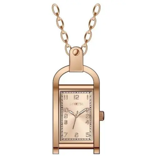 Invicta Mini Angel Quartz Rose Gold Dial Ladies Watch 49936