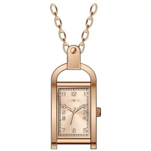 Invicta Mini Angel Quartz Rose Gold Dial Ladies Watch 49936 - Dial: Rose Gold-tone, Bezel: Rose Gold-tone