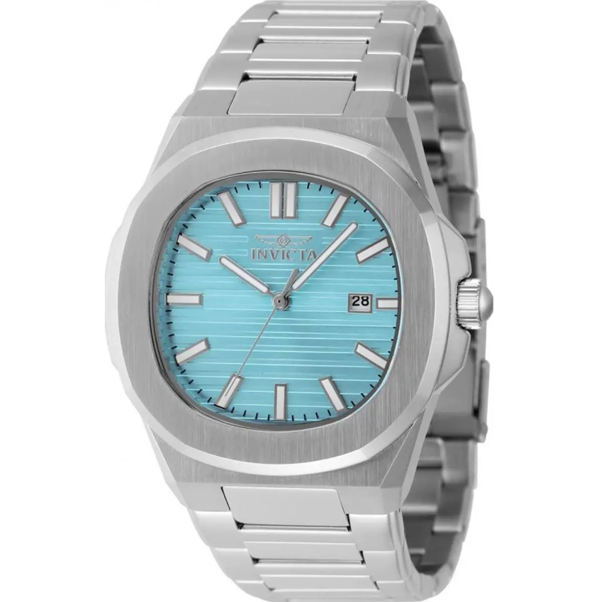 Invicta Men`s 48322 Speedway Quartz 3 Hand Light Blue Dial Watch