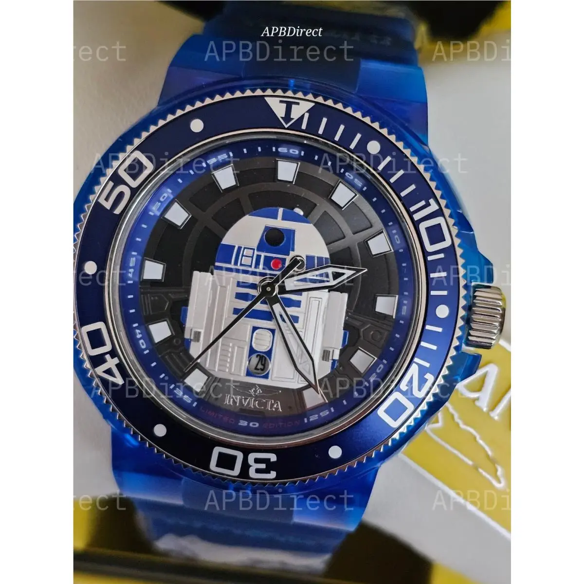 - Star Wars 1823 R2-D2 Limited Edition - Grand Diver - Mens Watch by Invicta