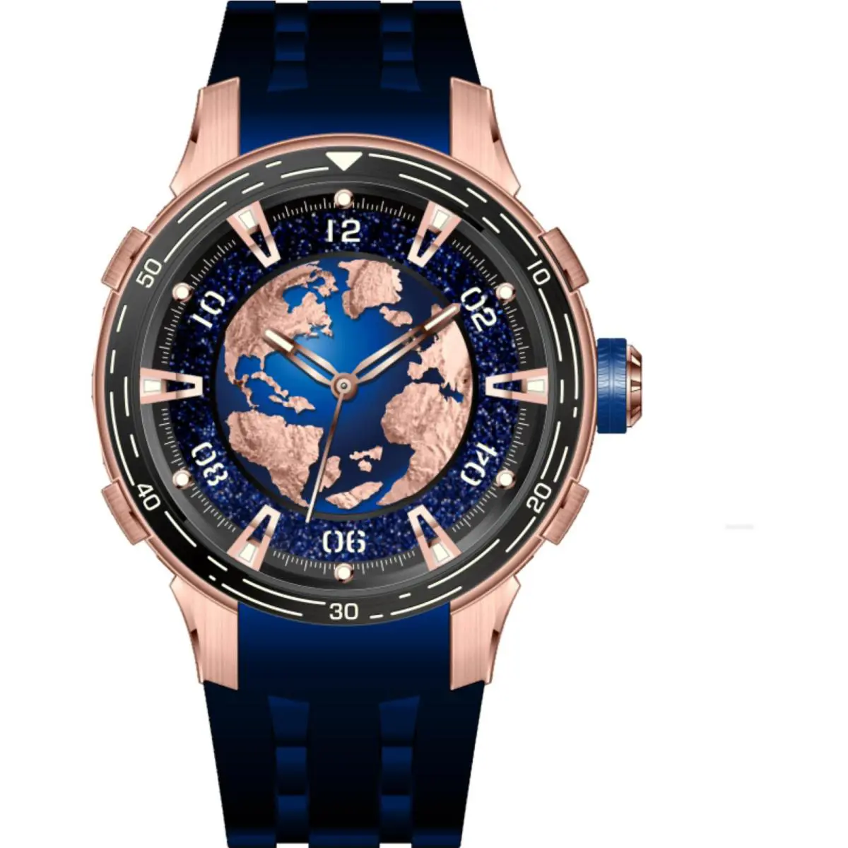 Invicta Celestial Mechanical Men`s Watch - 40mm Blue 69534