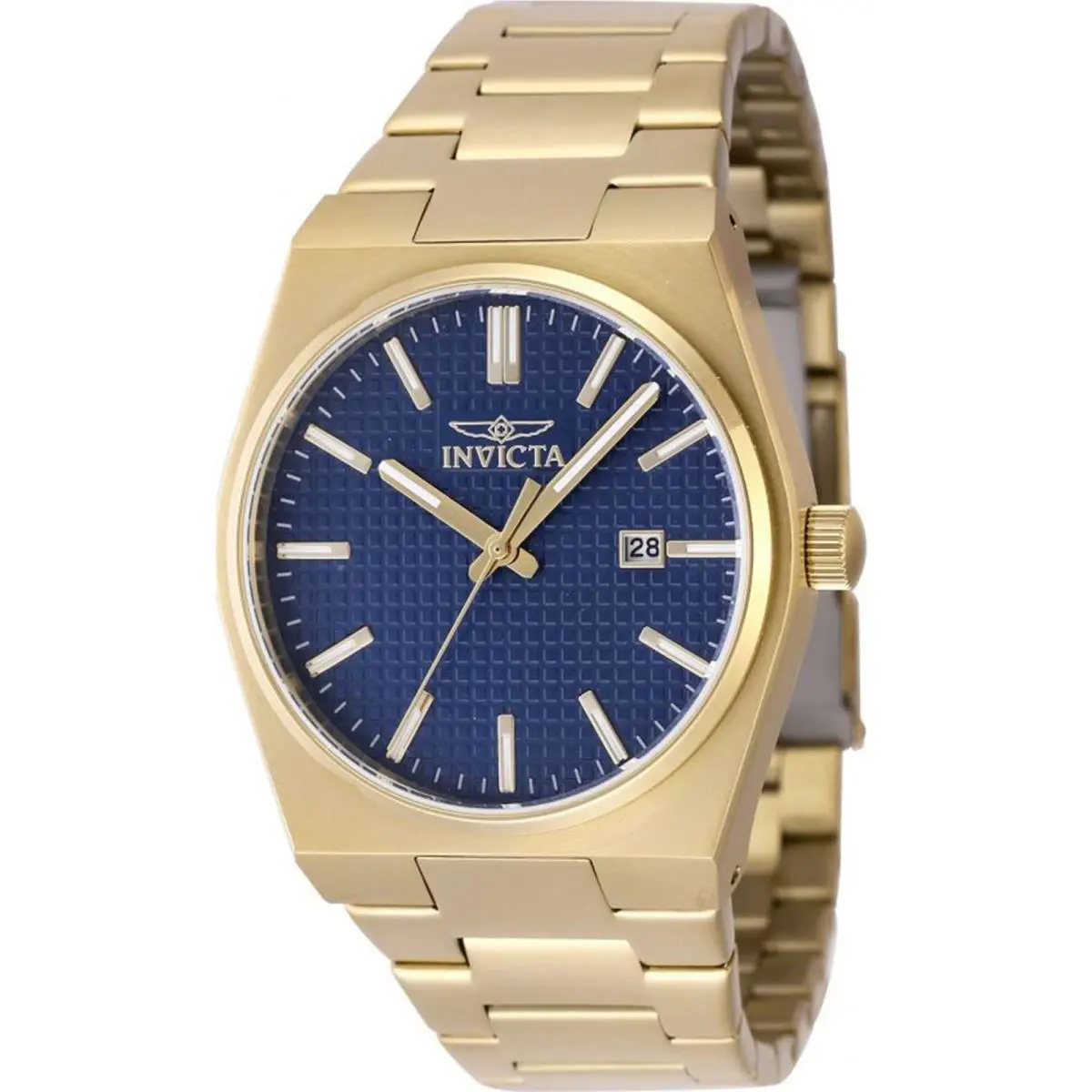Invicta Men`s 48396 Speedway Quartz 3 Hand Blue Dial Watch