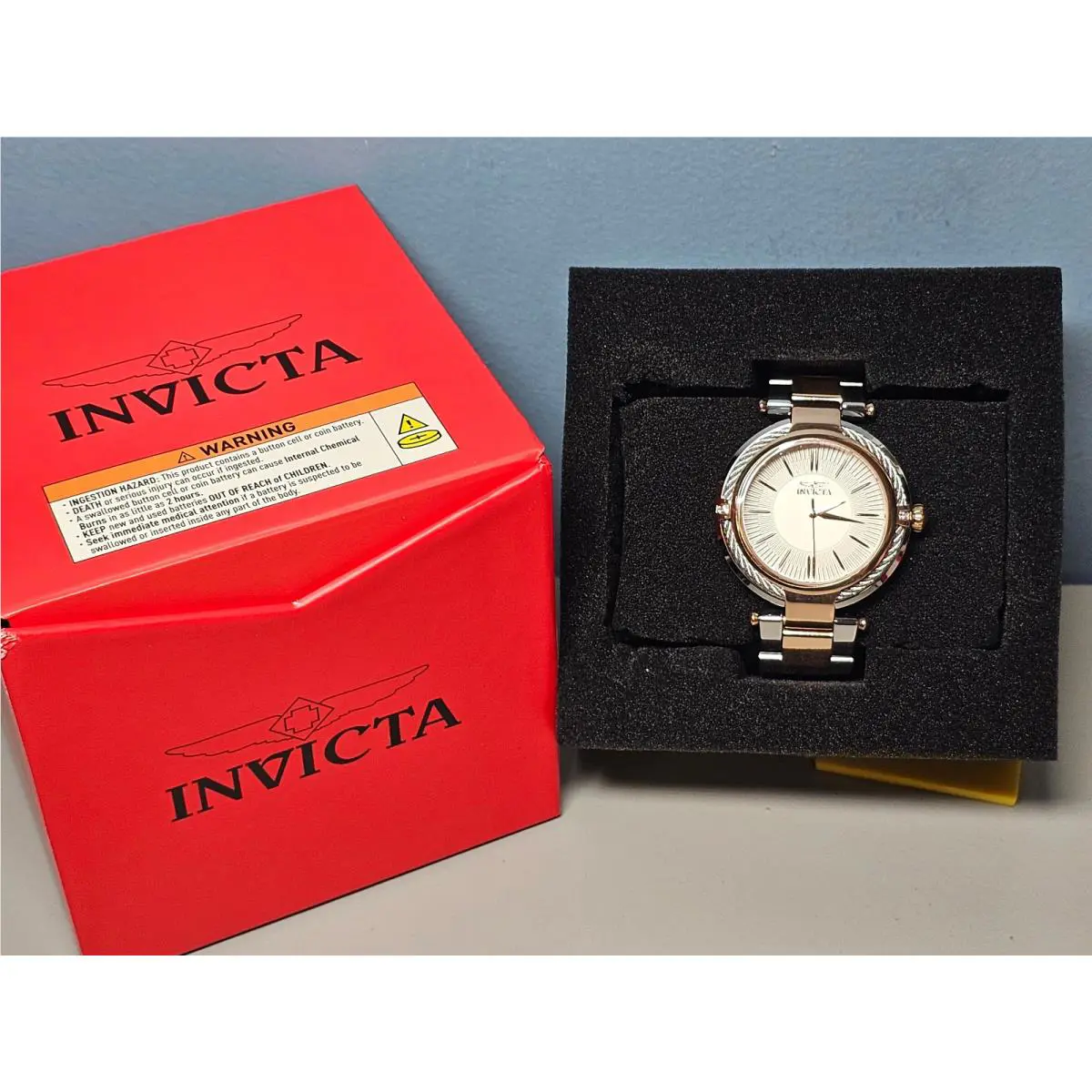 Invicta Bolt Women`s Watch Quartz- 40mm - Steel / Rose Gold 37693