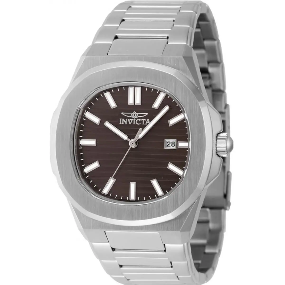 Invicta Men`s 48321 Speedway Quartz 3 Hand Brown Dial Watch