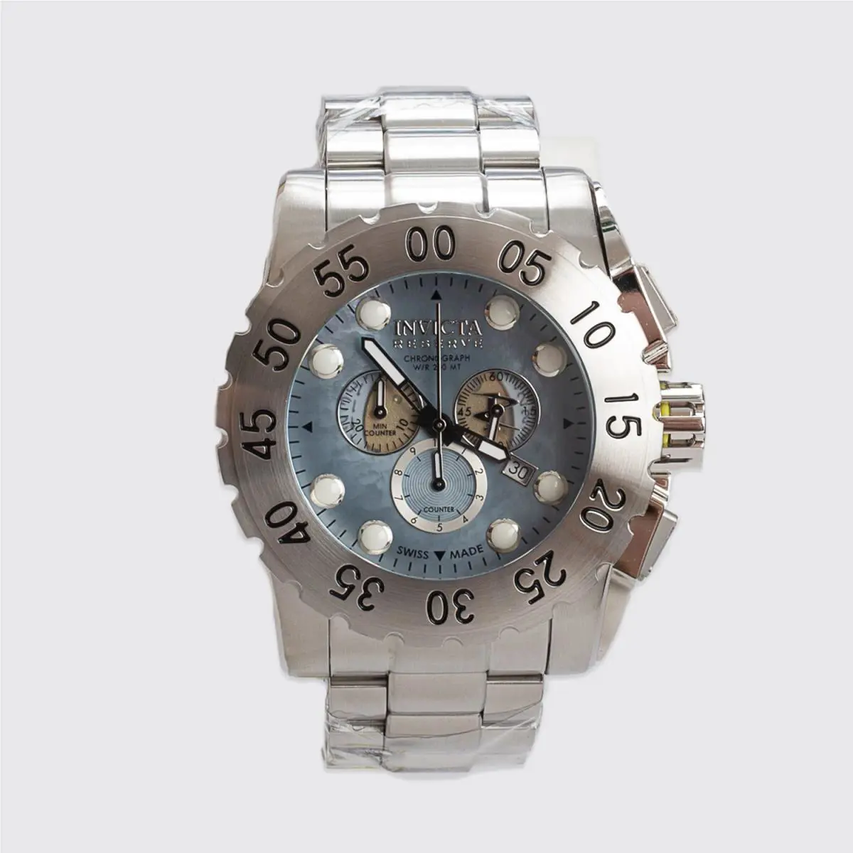 Invicta Watch Reserve F0065 Men`s Leviathan Swiss Chronograph Stainless Steel