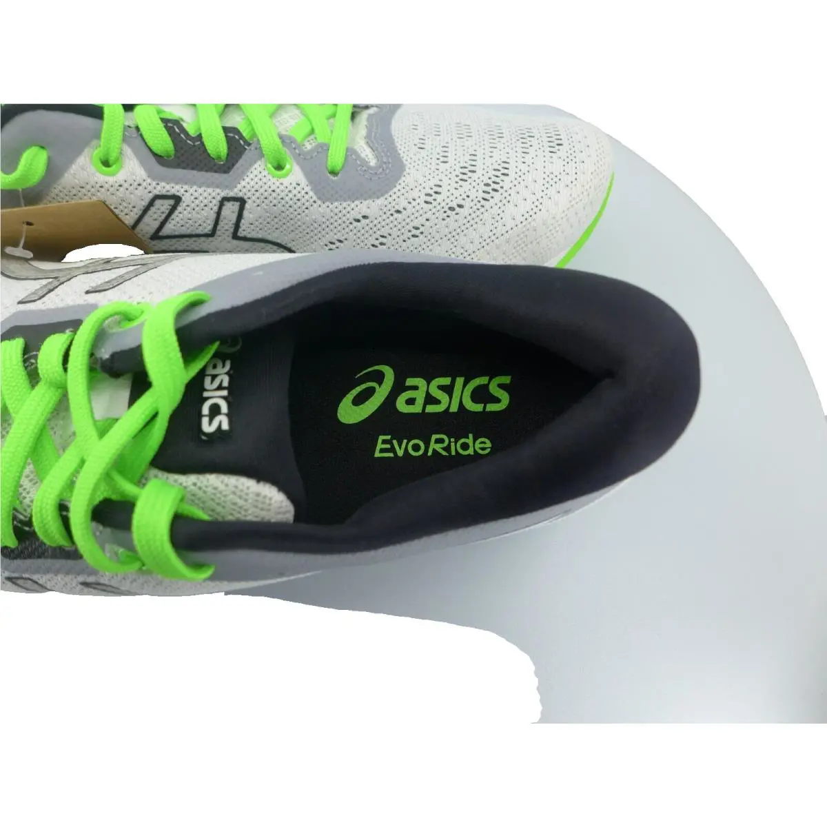 Asics shoes - EvoRide - EvoRide - 1011A792-101 - White Black Green 3