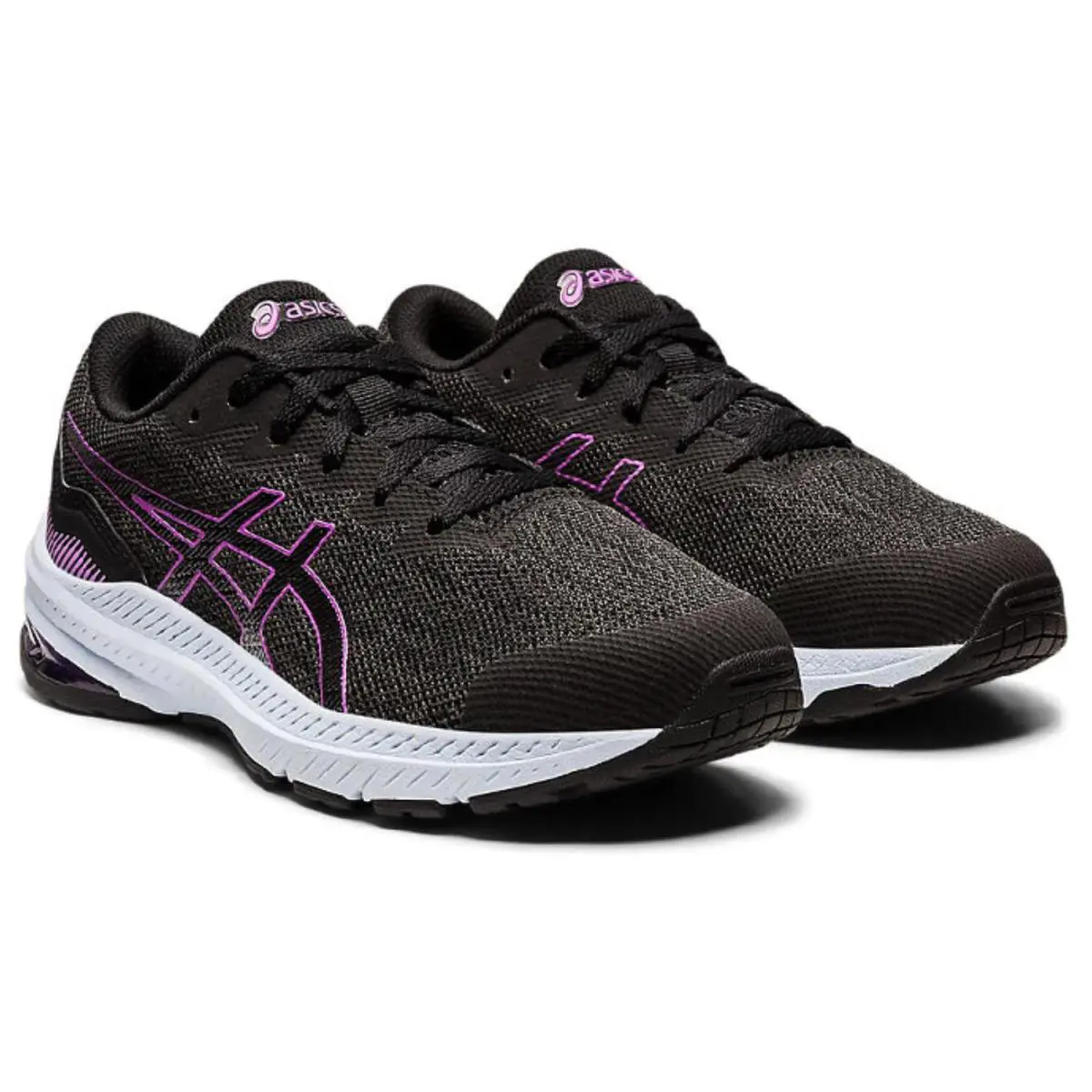 Asics GT-1000 11 1014A237-023 Sneakers Kids US 5.5 Black Running Shoes TF9618