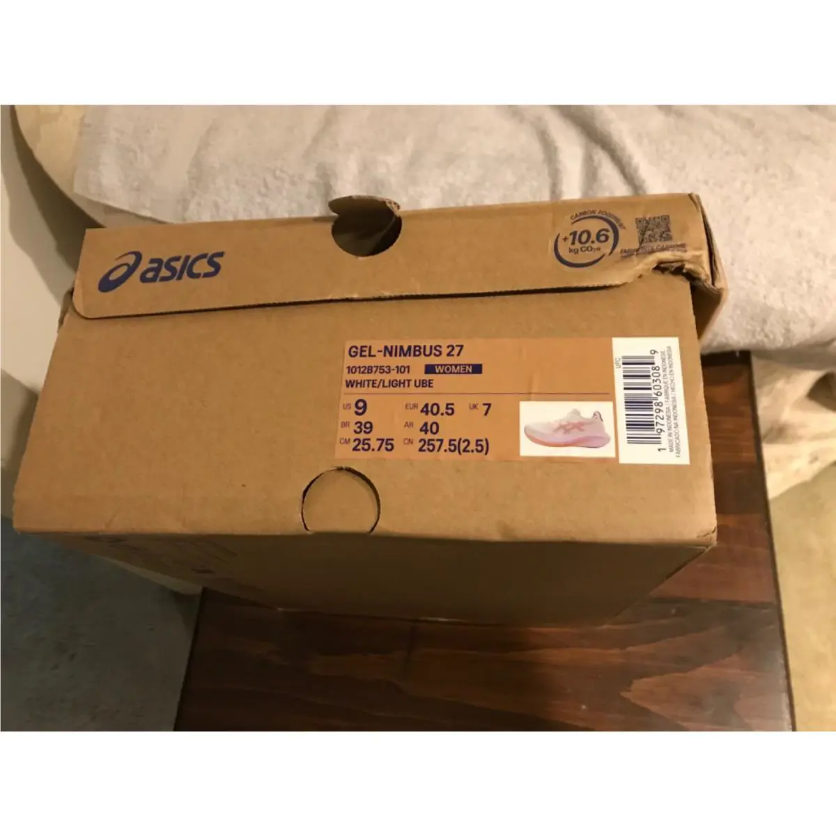 Asics shoes - ASICS Gel Nimbus 27 - Gel Nimbus - 1012B753-101 - White 4