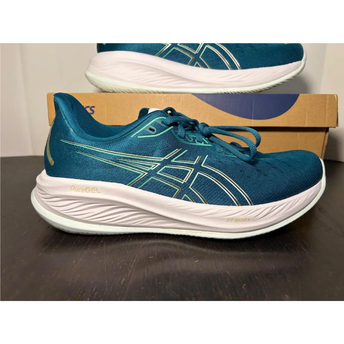 Asics Gel-cumulus 26 Running Shoes Rich Teal/pale Mint Womens 11.5