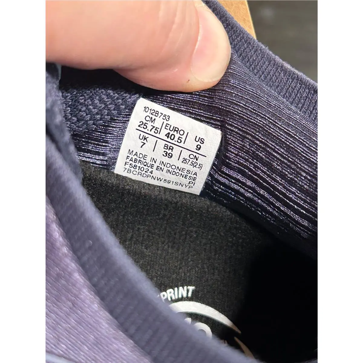 Asics shoes - Blue, Grey 10