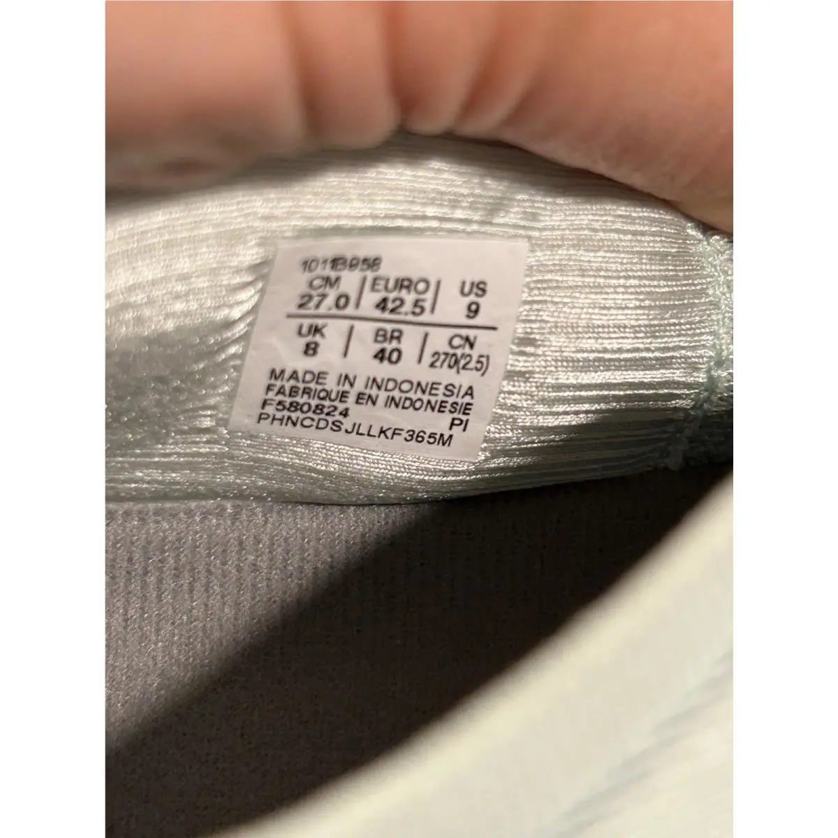 Asics shoes - White, Green 10