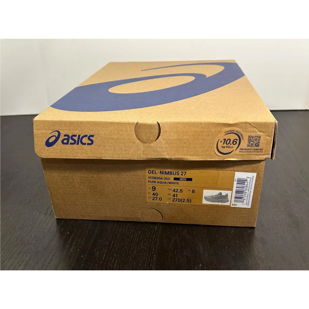 Asics shoes - White, Green 14
