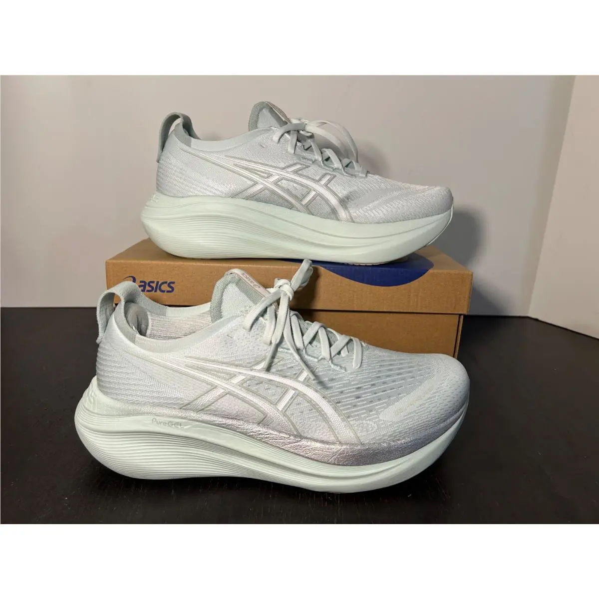Asics shoes - White, Green 0