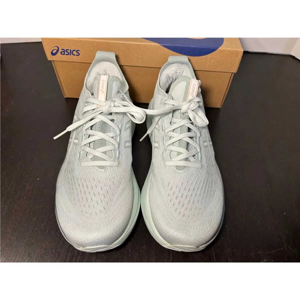 Asics shoes - White, Green 2