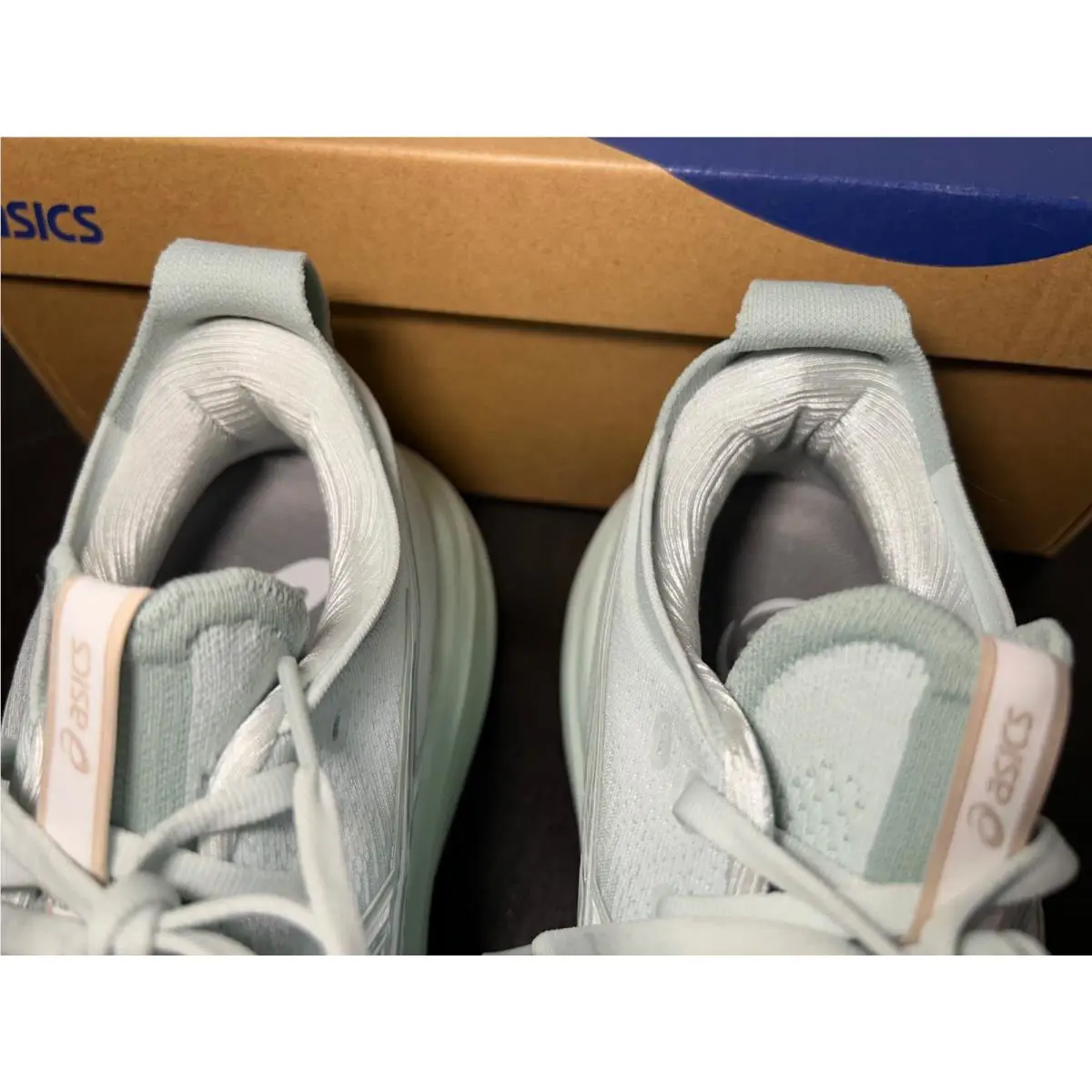 Asics shoes - White, Green 3