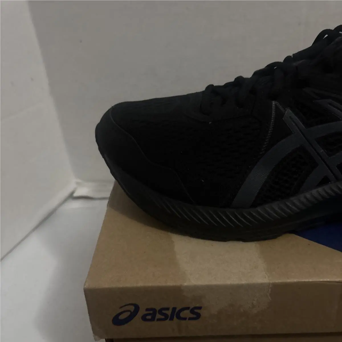 Asics shoes - Asics GEL Contend 7 - GEL Contend - 1011B039-001 - Black, Secondary s: Black Gray Grey (UPC: 194851385659) 11
