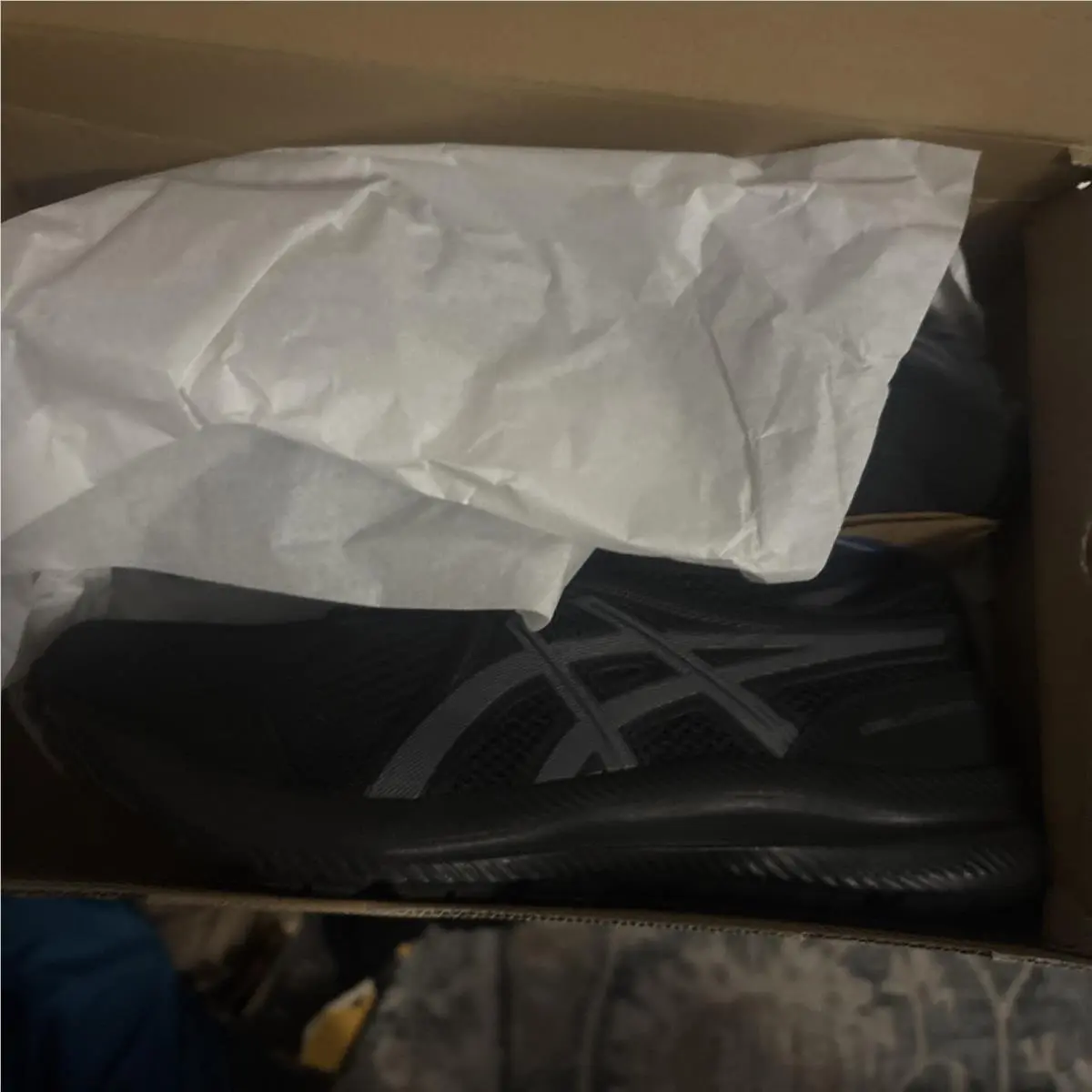 Asics shoes - Asics GEL Contend 7 - GEL Contend - 1011B039-001 - Black, Secondary s: Black Gray Grey (UPC: 194851385659) 3