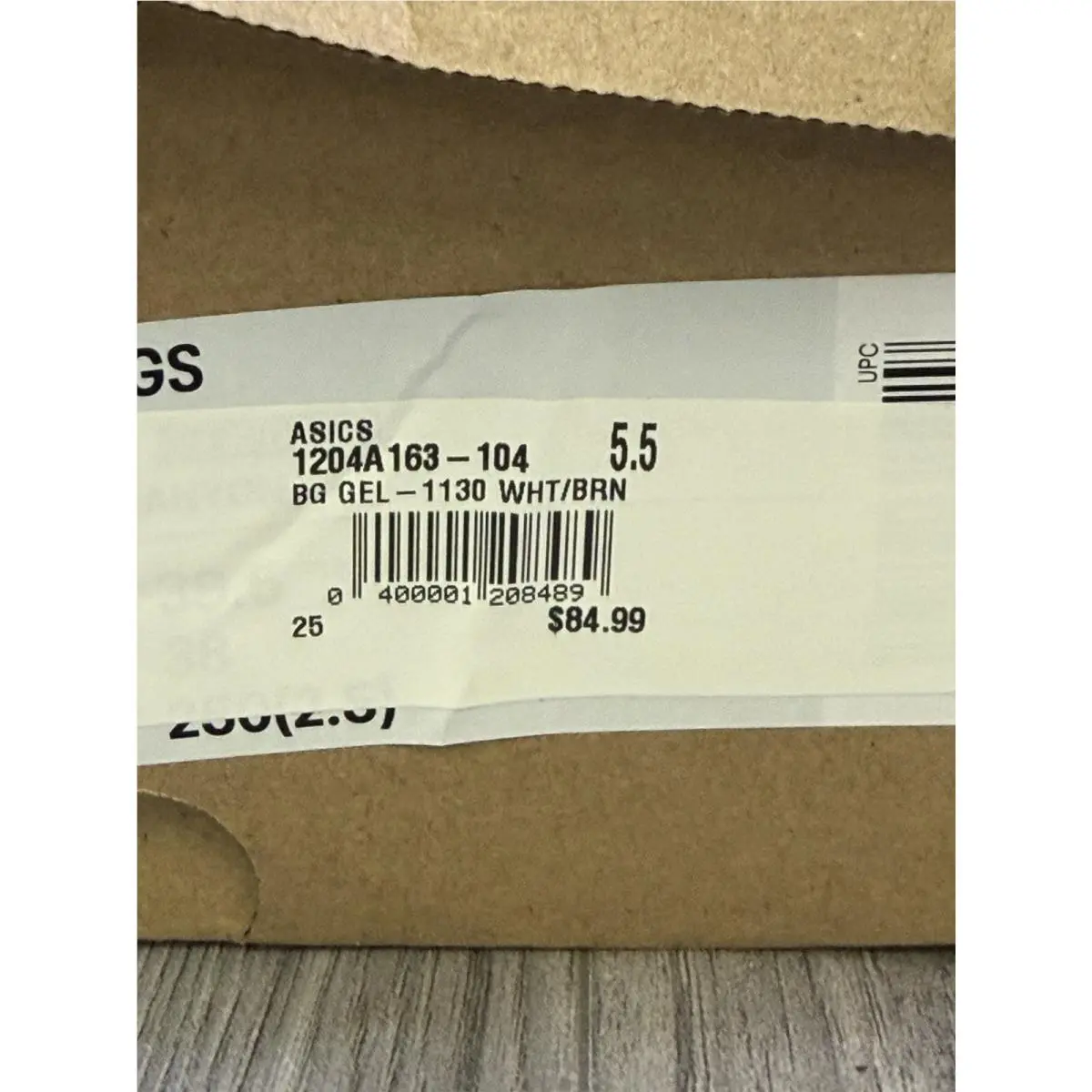 Asics shoes - 1204A163-104 - 1204A163-104 - White 6