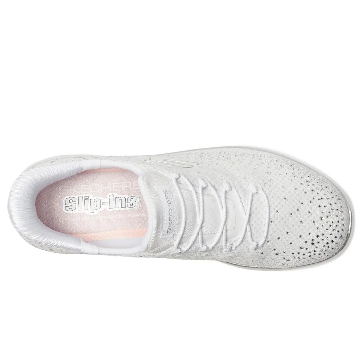 Skechers shoes - 150273 - 150273/150273W-BKRG - white silver wsl 0