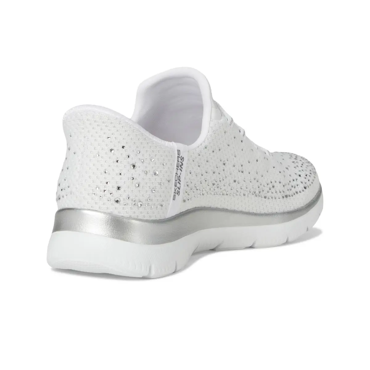Skechers shoes - 150273 - 150273/150273W-BKRG - white silver wsl 3
