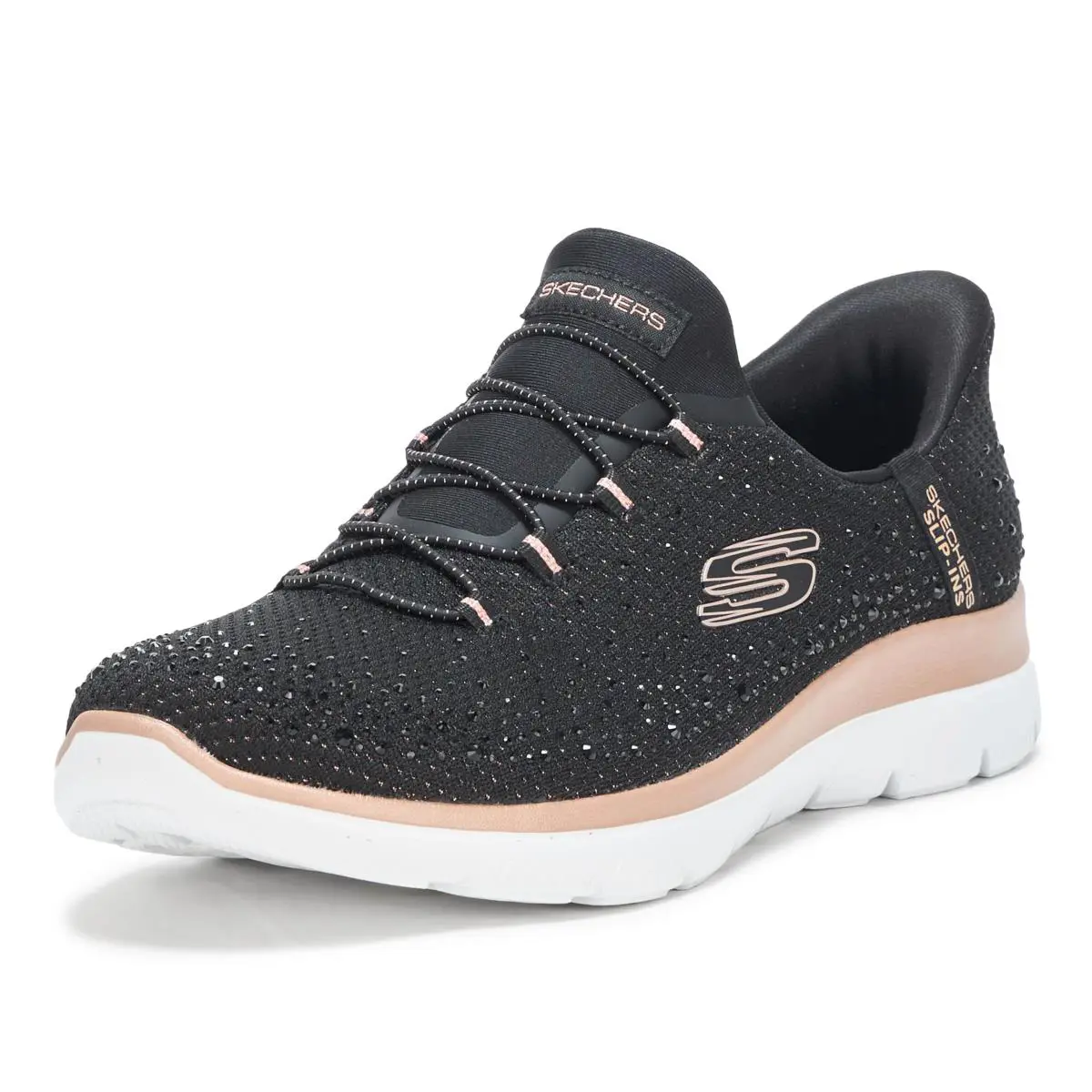 Skechers shoes - 150273 - 150273/150273W-BKRG - white silver wsl 13