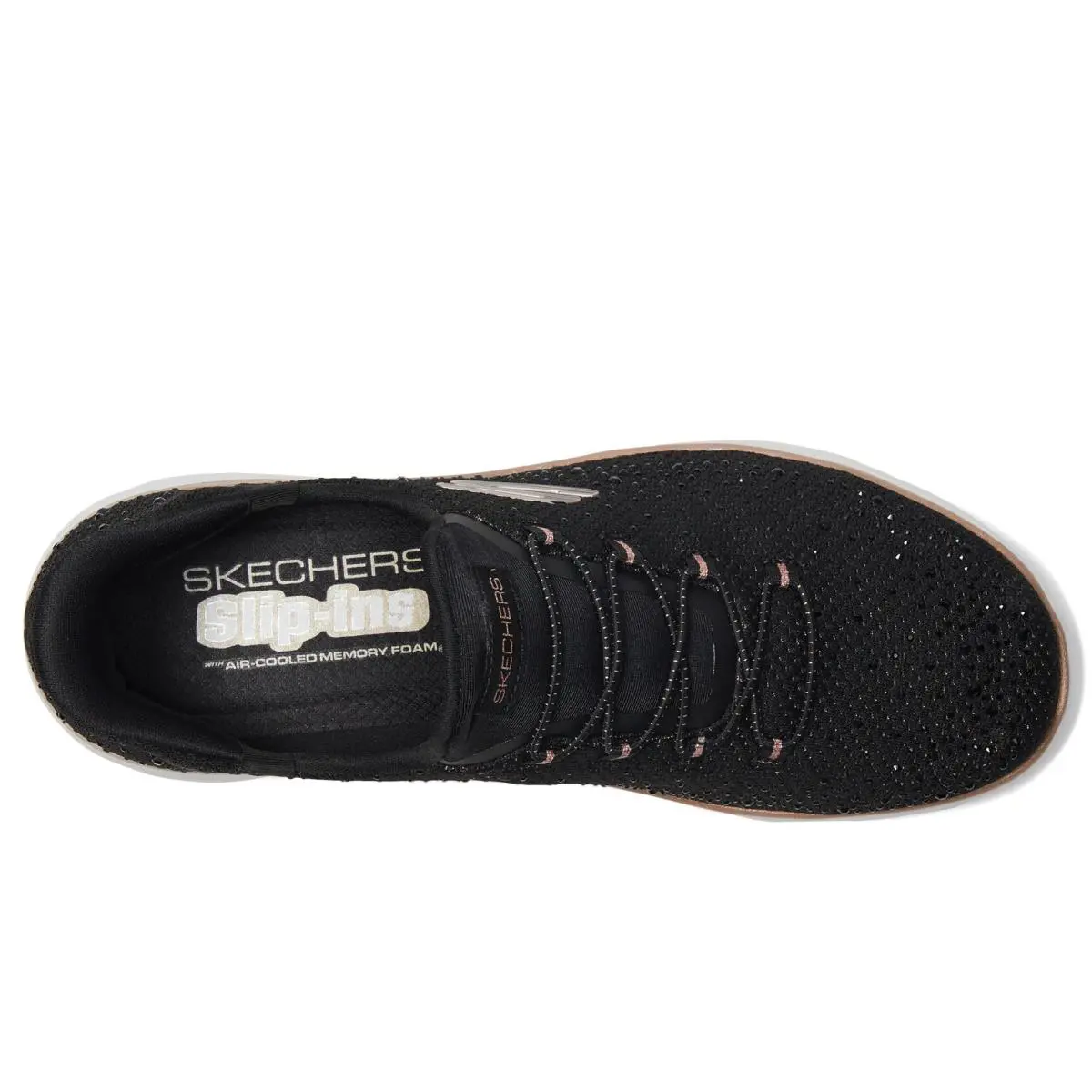 Skechers shoes - 150273 - 150273/150273W-BKRG - white silver wsl 16