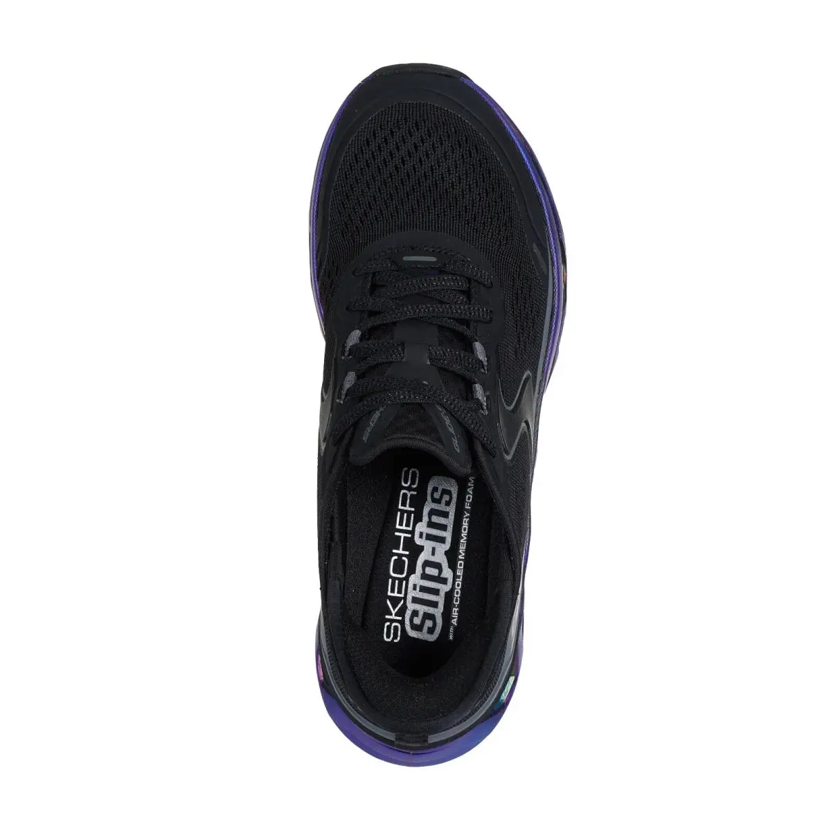 Skechers shoes - Skechers Slip-ins: Glide-Step Altus - Midnight Glow - Black / Purple 8