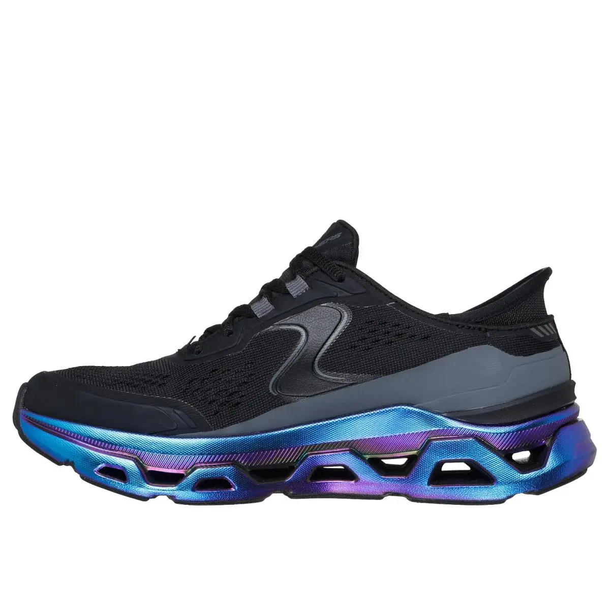 Skechers shoes - Skechers Slip-ins: Glide-Step Altus - Midnight Glow - Black / Purple 6