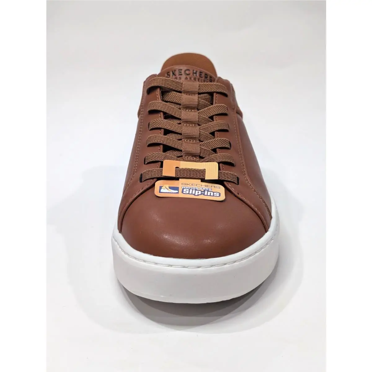 Skechers shoes - Skechers Hands Free Slip-ins Court Break Double Vented - 183177 183177W 183177W/COG - Cognac 3