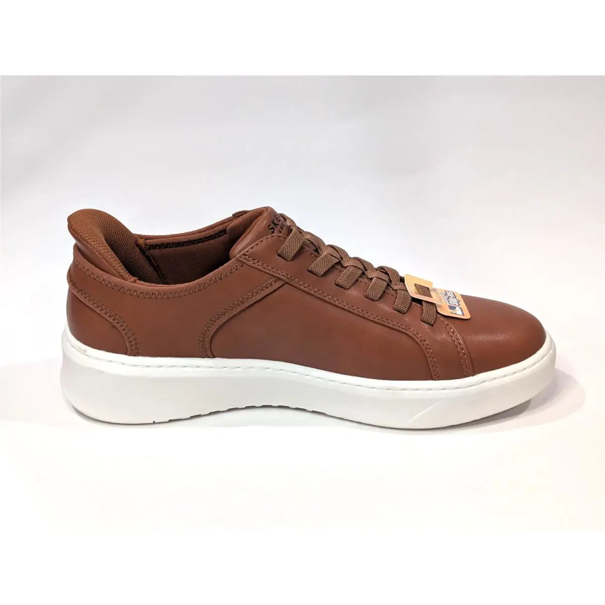 Skechers shoes - Skechers Hands Free Slip-ins Court Break Double Vented - 183177 183177W 183177W/COG - Cognac 15