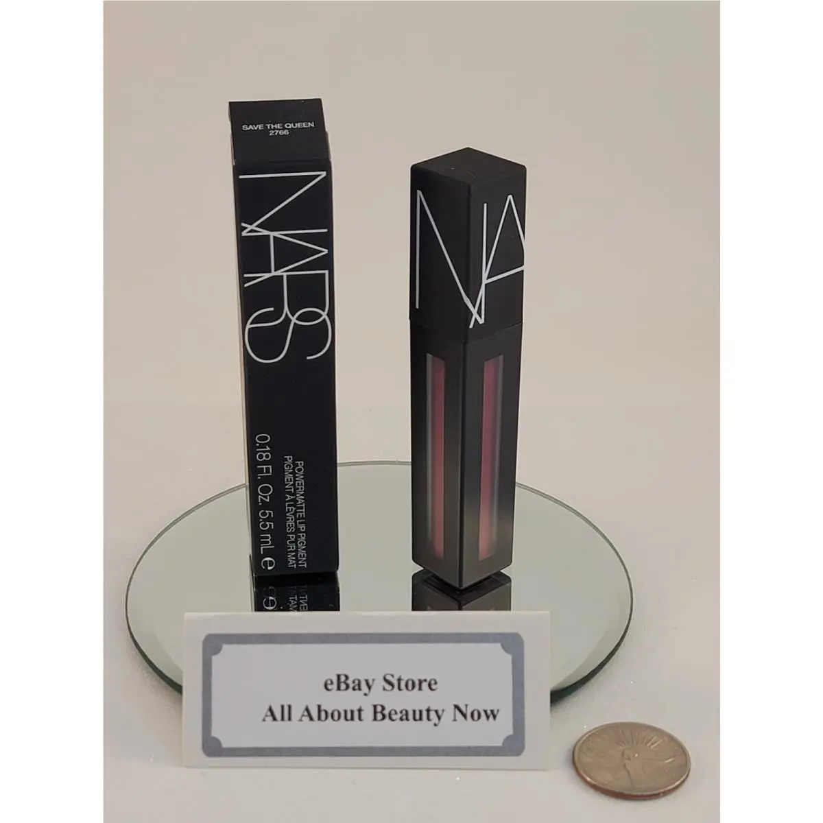 Nars Powermatte Lip Pigment Save The Queen 2766 0.18 fl oz Full Size
