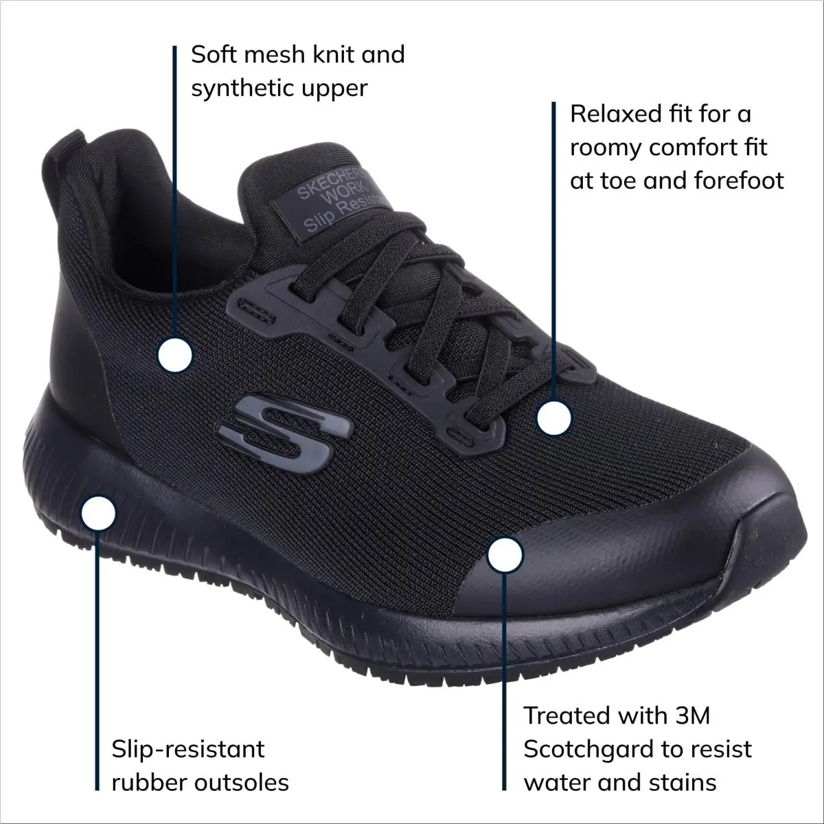 Skechers shoes - black 17