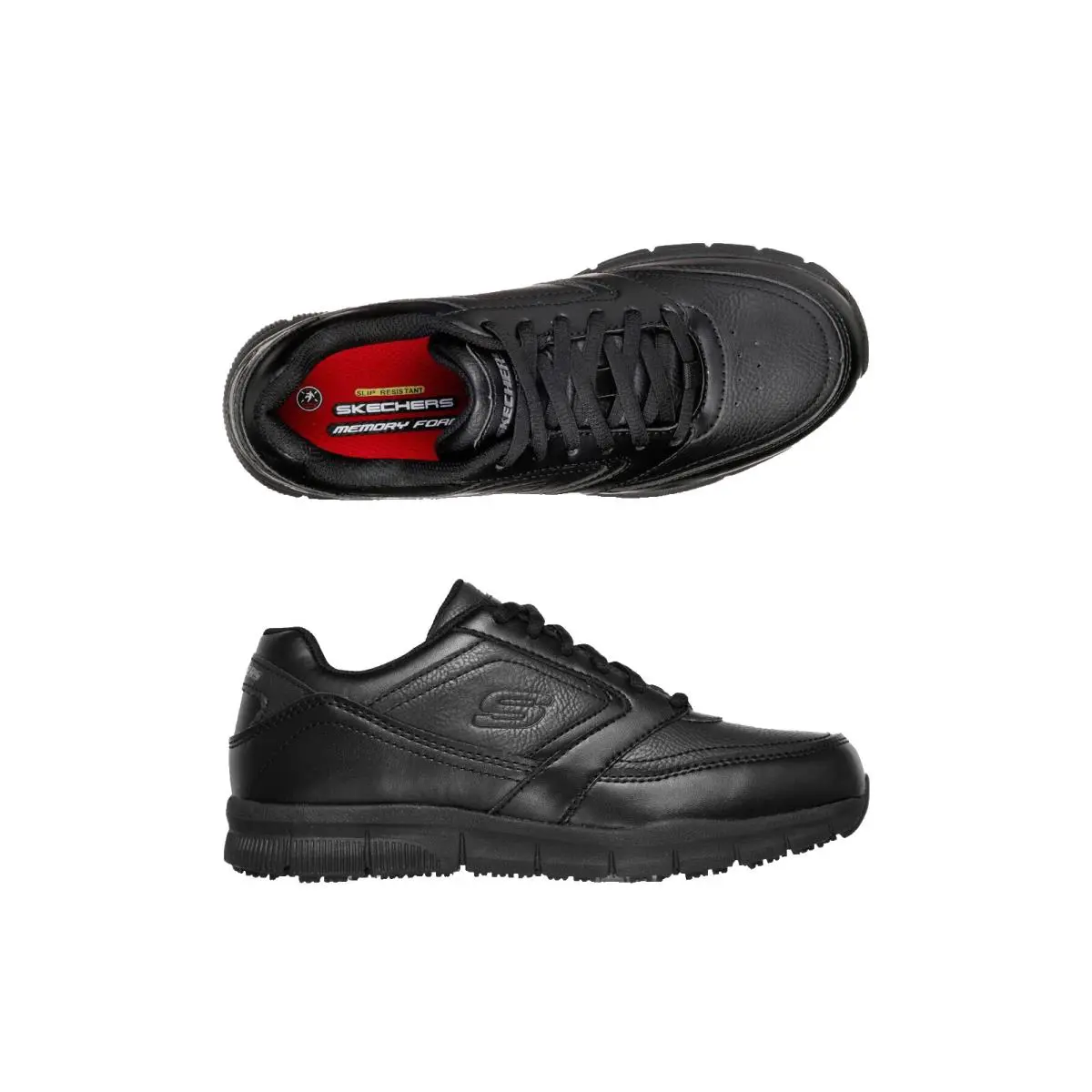 Skechers shoes - SKECHERS WORK - WORK - Black 0