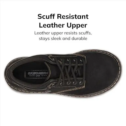 Skechers shoes - 45120 - 45120-BKS - chocolate suede leather 21