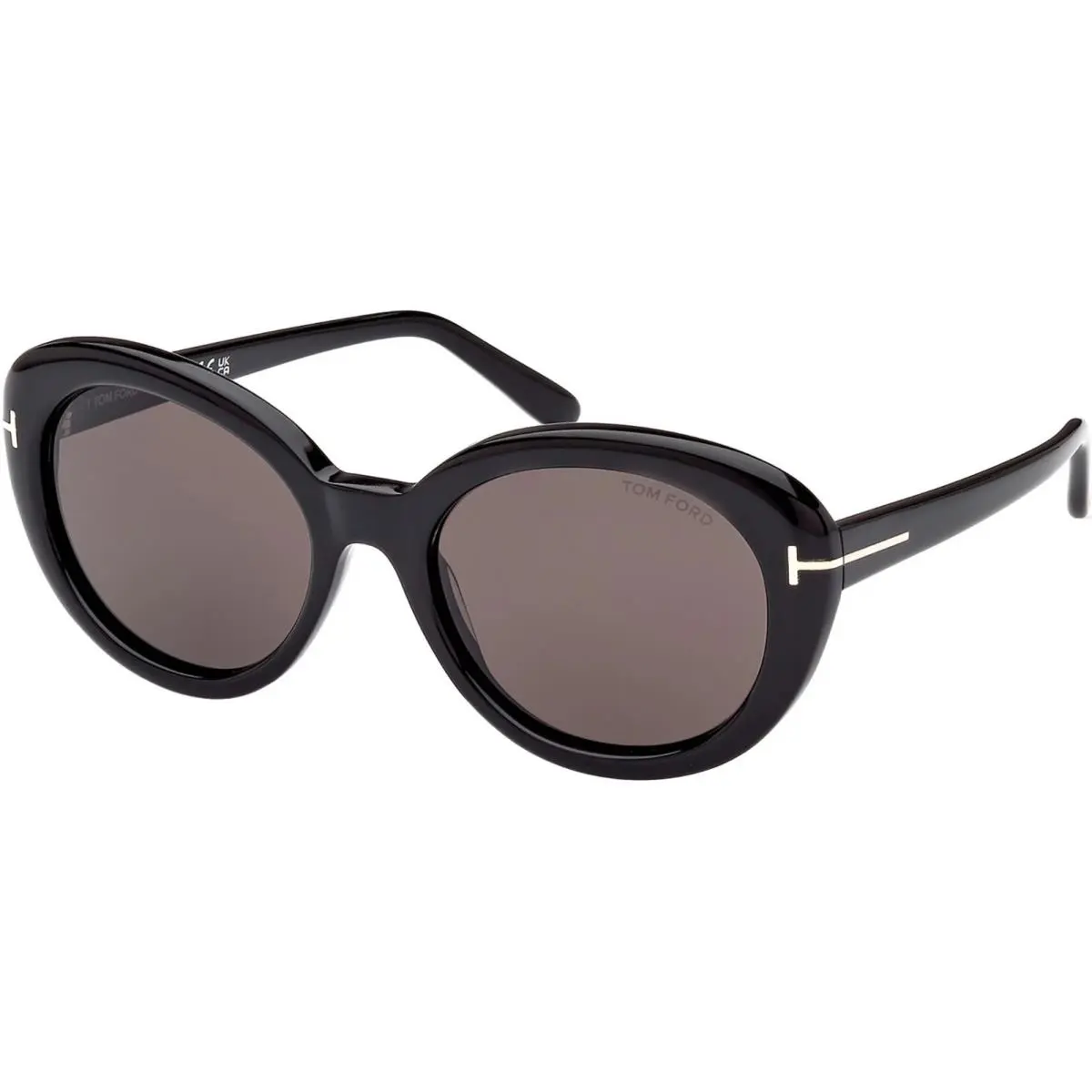 Tom Ford FT1009 01А Shiny Black/smoke Sunglasses 55-19-140
