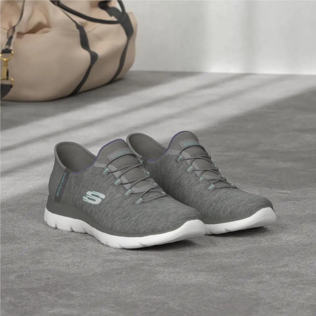 Skechers shoes - 149937 - 149937W - black white 38