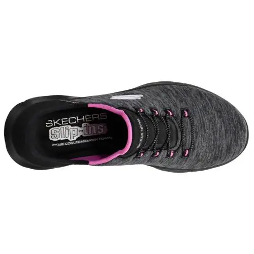 Skechers shoes - 149937 - 149937W - black white 73