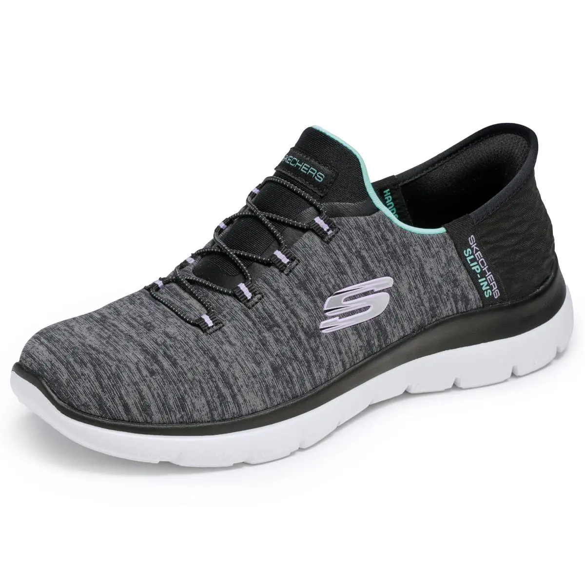 Skechers shoes - 149937 - 149937W - black white 75