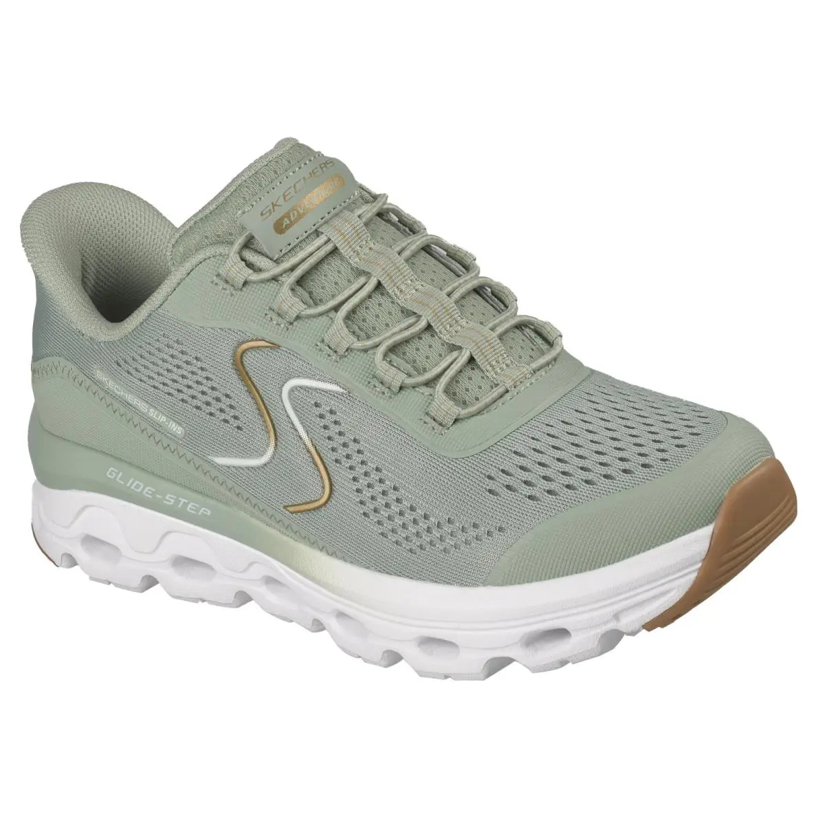 Women Skechers Shoes Sage Slip Ins Handsfree Glide Step Memory Foam Sport 180272 - SAGE
