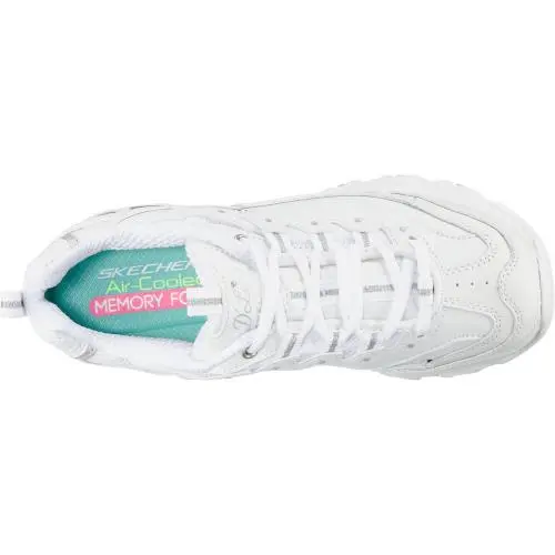 Skechers shoes - 11931 wsl - wsl - 11931-WSL - white silver 6