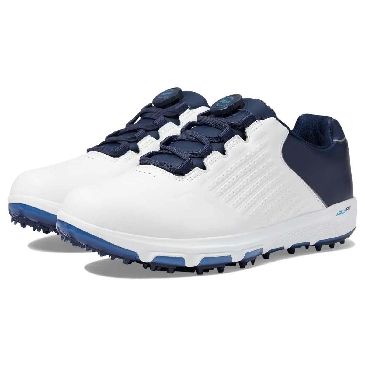 Skechers shoes - White/Navy.Blue 5