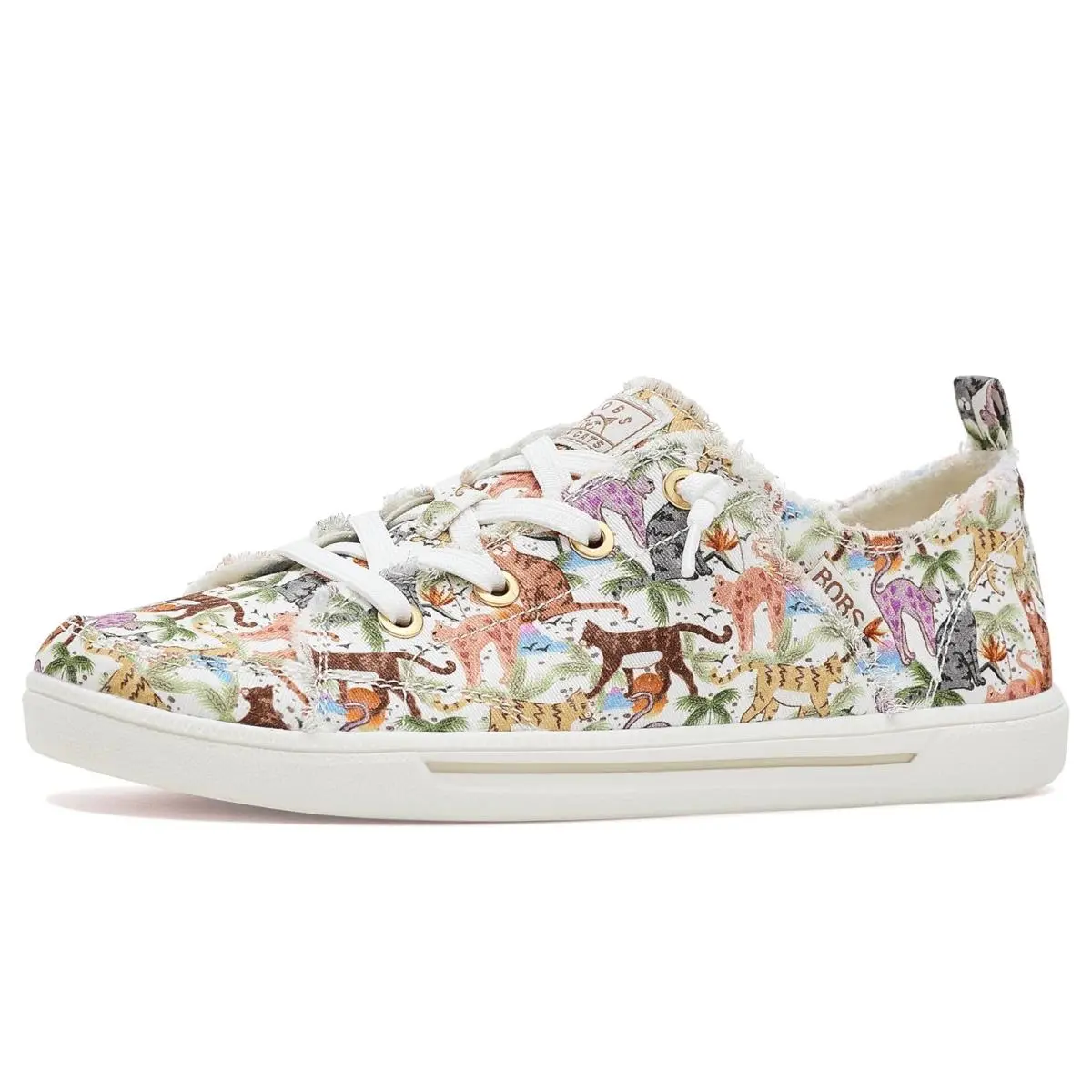 Woman`s Shoes Bobs From Skechers Bobs B Cute 2.0 - Jungle Steps