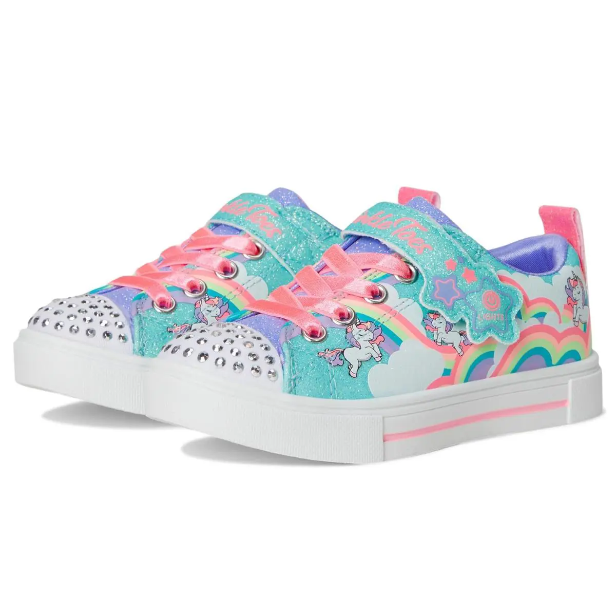 Skechers shoes - Turquoise/Multi 6