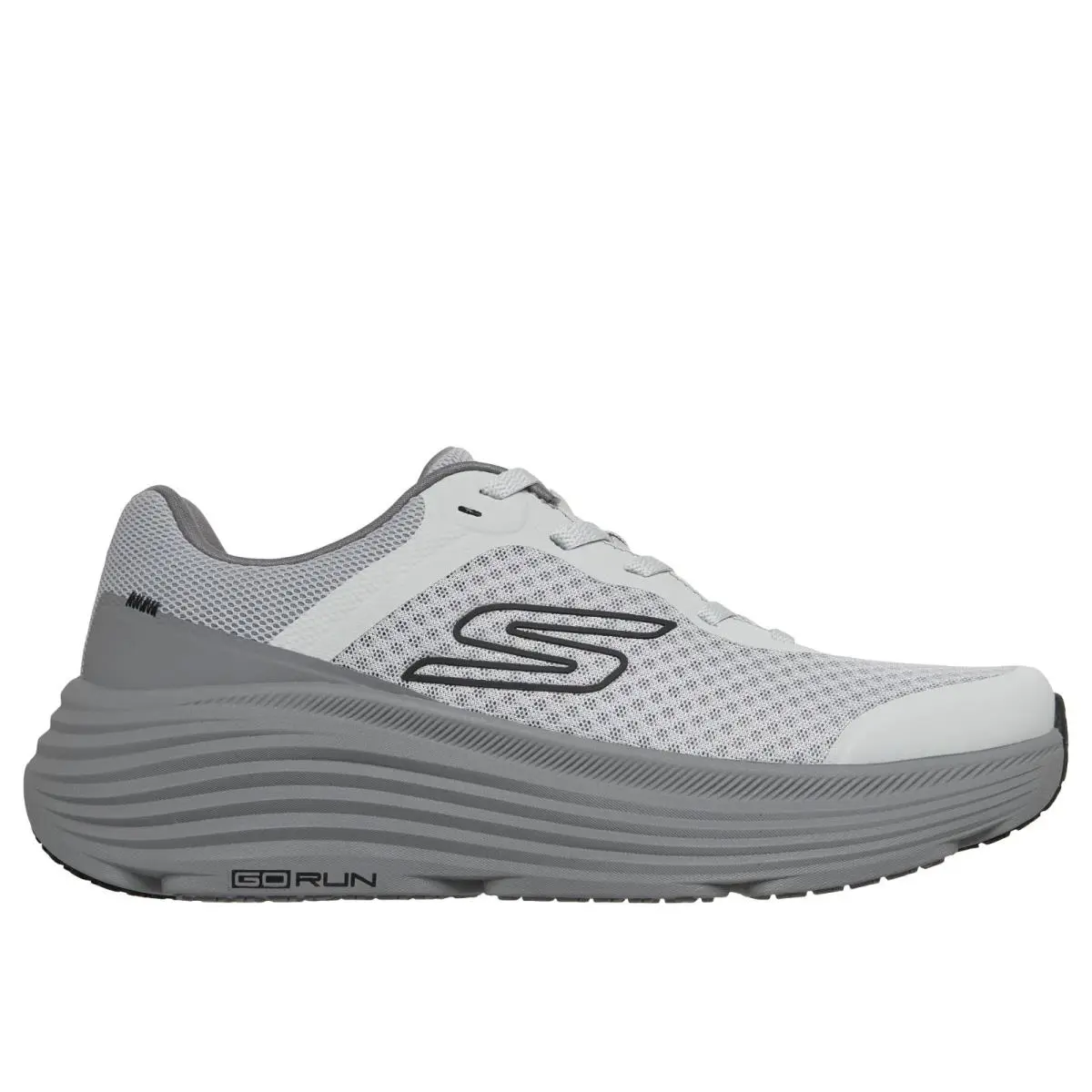 Skechers Shoes Men Max Cushion Extra Wide Sport Run Comfort Casual Gray 220613 - Gray